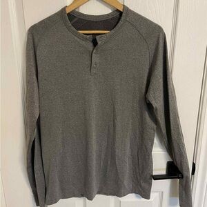 lululemon athletica Charcoal Long Sleeve